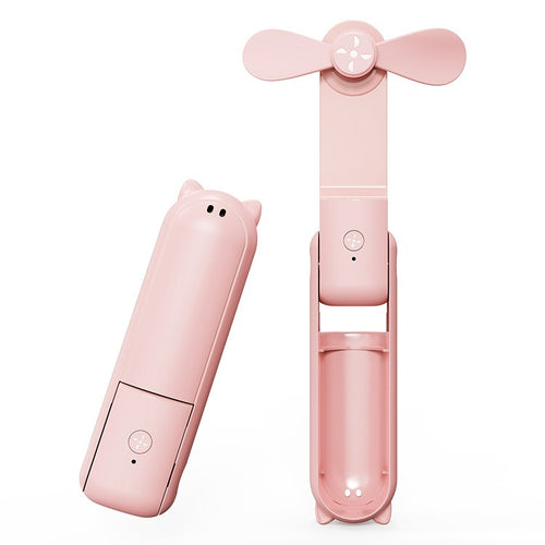 Handheld Fan with built in USB Charger Powerbank